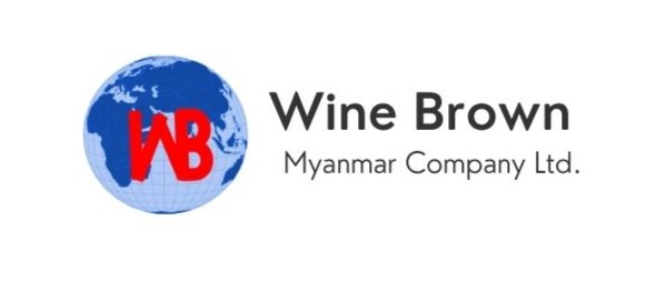 Wine Brown Myanmar Logo
